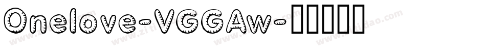Onelove-VGGAw字体转换
