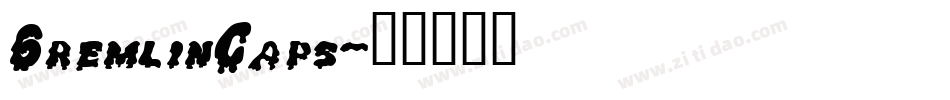 GremlinCaps字体转换