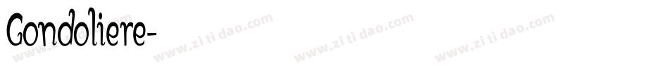 Gondoliere字体转换
