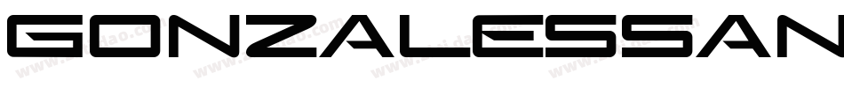 Gonzalessans-x8om字体转换