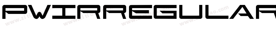 Pwirregular-D8om字体转换