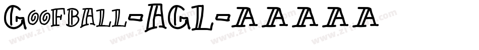 Goofball-AGL字体转换