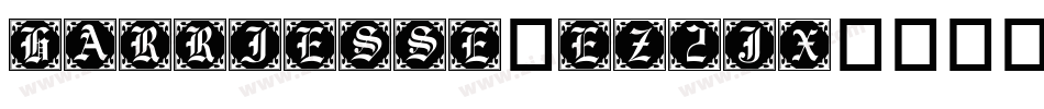 Harriesse-eZ2jx字体转换
