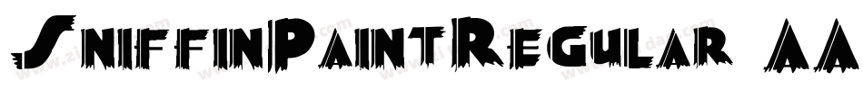 SniffinPaintRegular-AAYx字体转换