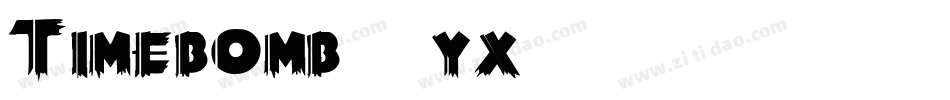 Timebomb-51yx字体转换