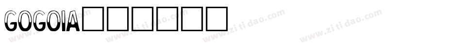 gogoia字体转换