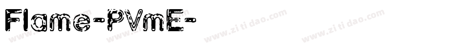 Flame-PVmE字体转换