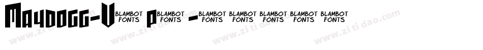 Maydogg-V4p0字体转换