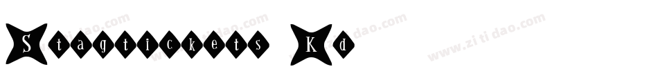 Stagtickets-Kd77字体转换