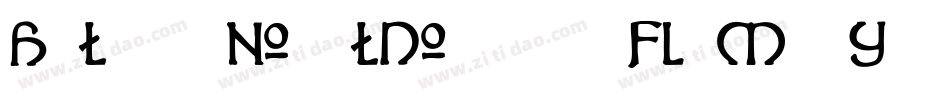 HalidiansBlockserif-MJjY字体转换