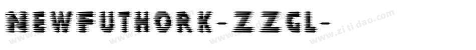 NewFuthork-ZZgl字体转换