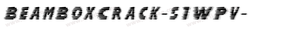 BeamBoxCrack-51WPv字体转换