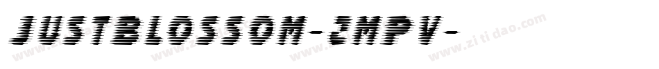 JustBlossom-2mPv字体转换