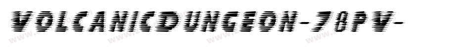 VolcanicDungeon-78pV字体转换
