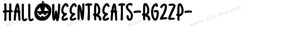 HalloweenTreats-rg2zp字体转换