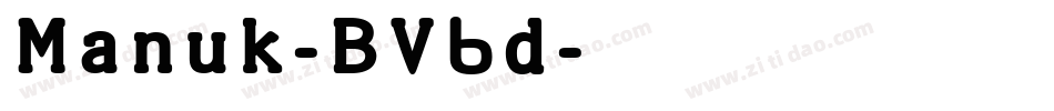 Manuk-BV6d字体转换 Manuk-BV6d字体转换
