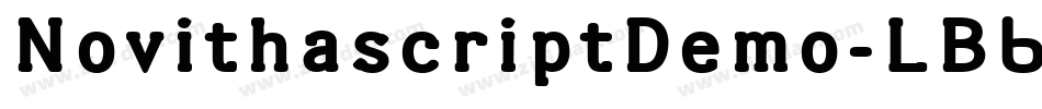 NovithascriptDemo-LB6D字体转换