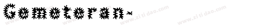 Gemeteran字体转换
