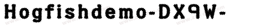 Hogfishdemo-DX9W字体转换 Hogfishdemo-DX9W字体转换