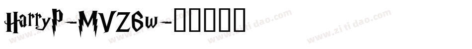 HarryP-MVZ6w字体转换