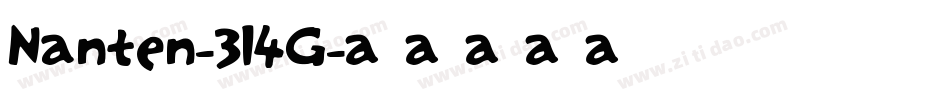 Nanten-3l4G字体转换 Nanten-3l4G字体转换