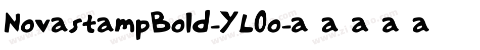 NovastampBold-YL0o字体转换 NovastampBold-YL0o字体转换