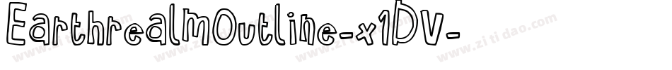 EarthrealmOutline-x1DV字体转换