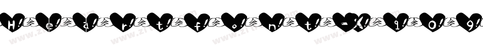 Heartfont-XqO9字体转换
