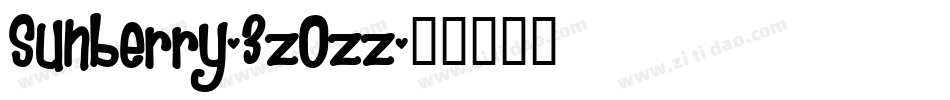 Sunberry-3zOzz字体转换