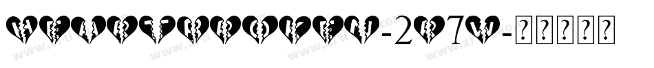 Heartbroken-2r7w字体转换 Heartbroken-2r7w字体转换