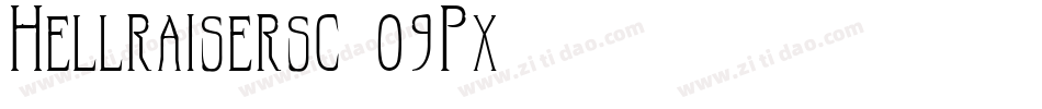 Hellraisersc-o9Px字体转换