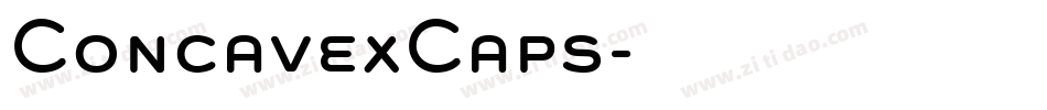 ConcavexCaps字体转换