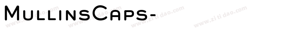 MullinsCaps字体转换