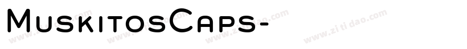 MuskitosCaps字体转换