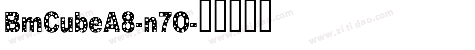 BmCubeA8-n7O字体转换