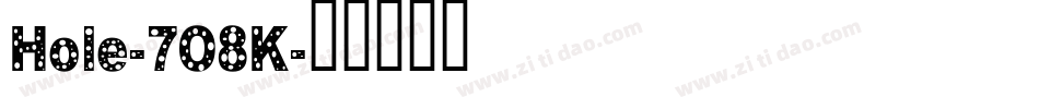 Hole-7O8K字体转换