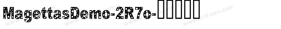 MagettasDemo-2R7o字体转换