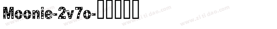 Moonie-2v7o字体转换
