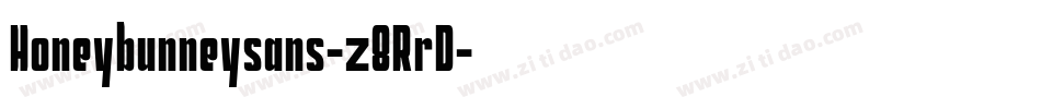 Honeybunneysans-z8RrD字体转换