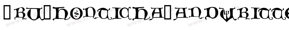 CruChontichaHandwrittenitalic-v2WA字体转换