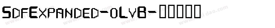 SdfExpanded-oLvB字体转换