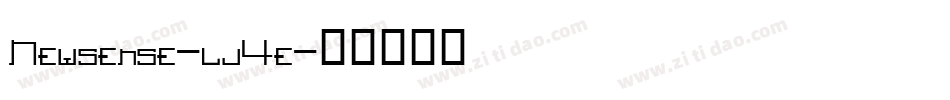Newsense-lj4e字体转换