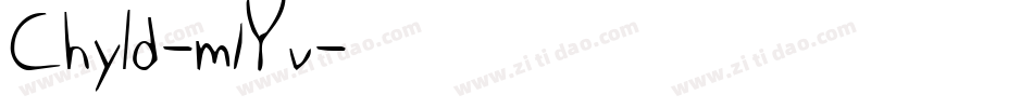 Chyld-m1Yv字体转换