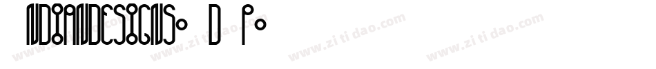 Indiandesigns-MdRp字体转换