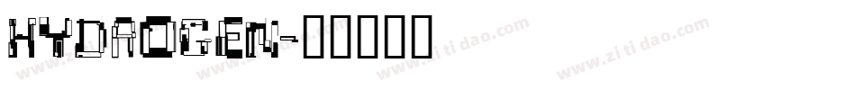 Hydrogen字体转换