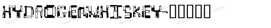 HydrogenWhiskey字体转换