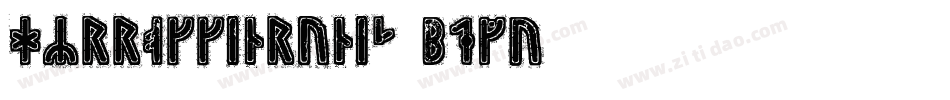 HyrrokkinRunic-BdGV字体转换