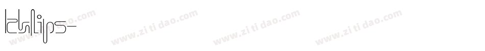 Icklips字体转换
