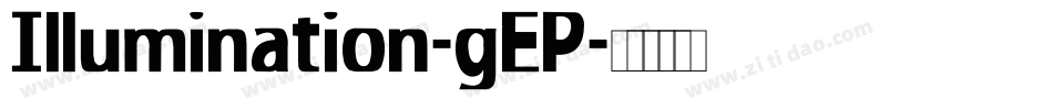 Illumination-gEP字体转换