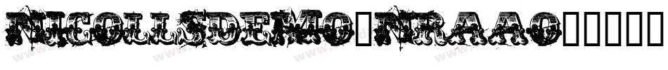 NicollsDemo-nRAaO字体转换